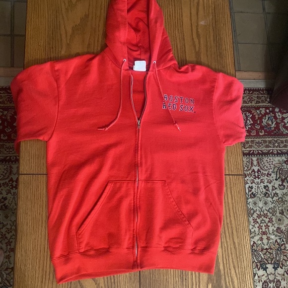 Vintage Boston Red Sox Zip-Up Hoodie - Picture 3 of 5